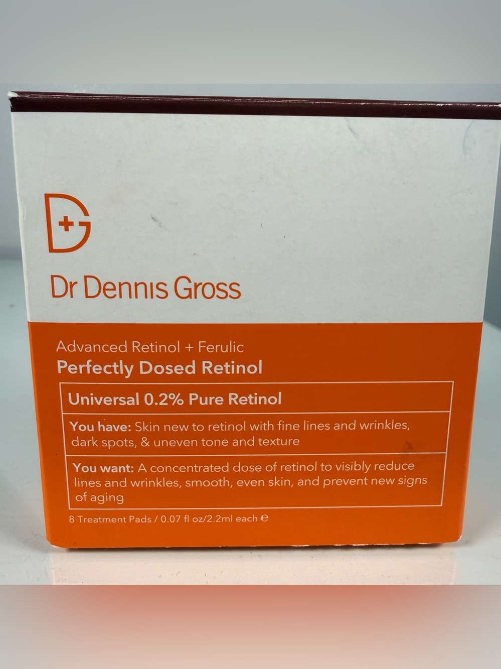 Dr. Dennis Gross Advanced Retinol + Ferulic Perfectly Dosed Retinol 0.2% 8 Pads